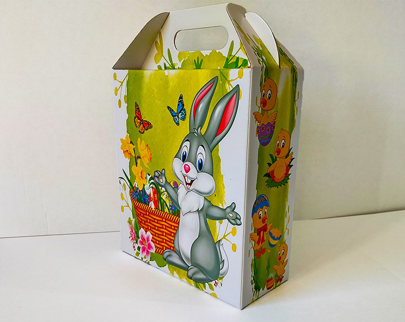 Easter packaging - pattern from 2019